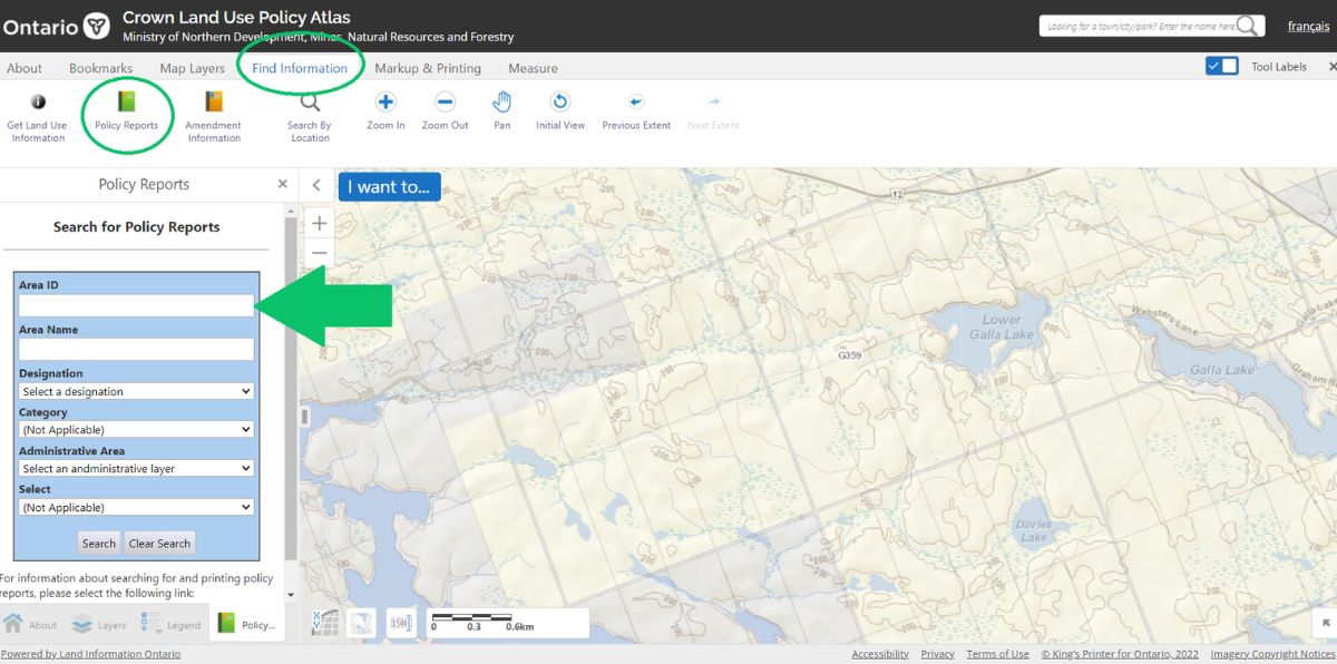 crown land use policy atlas screenshot 3 | How to Find Free Camping with the Crown Land Atlas